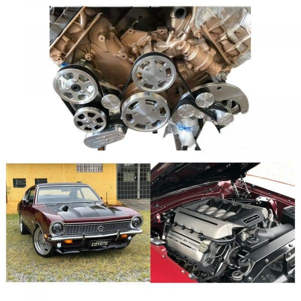 Kit de Polias Billet Motor Ford Coyote GEN1 GEN2